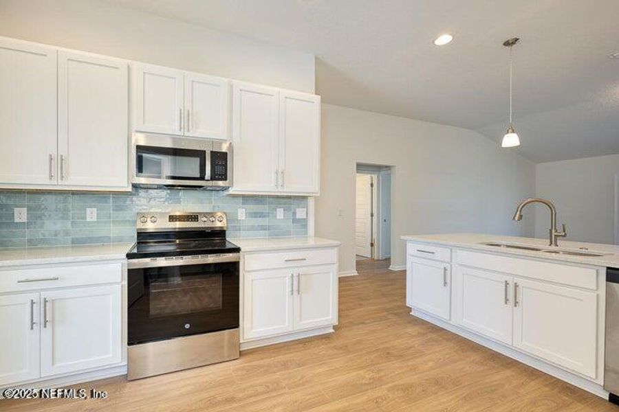 Furnished interior view inside a new home in , Jacksonville (Image 4).
