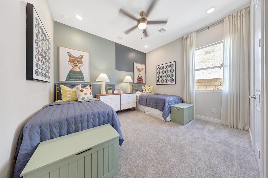Representative furnished interior of a home built from the Cobalt by Mattamy Homes in Landmarke, Queen Creek (Image 45).