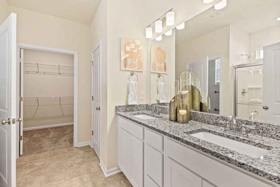 Representative furnished interior of a home built from the The Hazelwood by Stanley Martin Homes in Persimmon Hill, Lyman (Image 11).