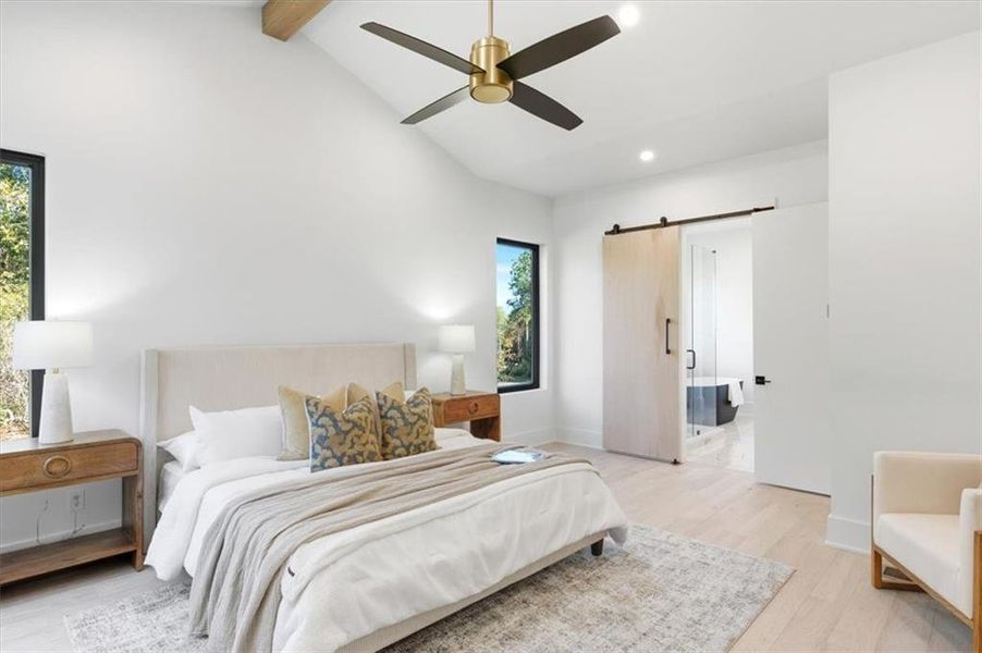 Furnished interior view inside a new home in Aster, Roswell (Image 52).