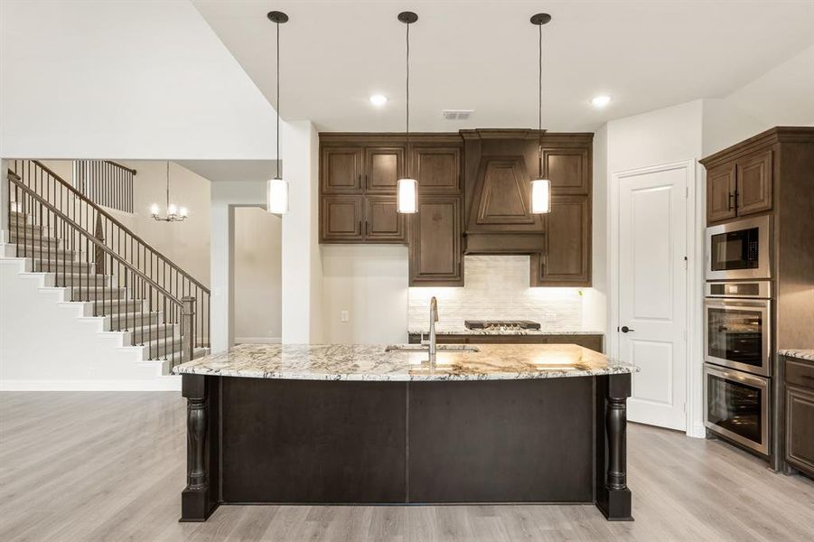 Furnished interior view inside a new home in Timberbrook, Justin (Image 11). Furnished interior view inside a new home in Timberbrook, Justin (Image 11).