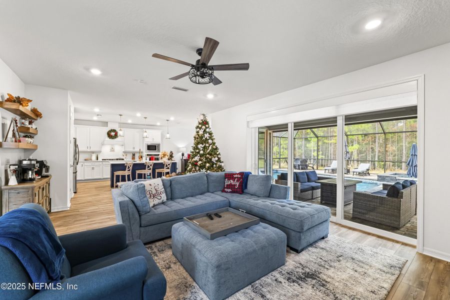 Furnished interior view inside a new home in , St. Augustine (Image 54).