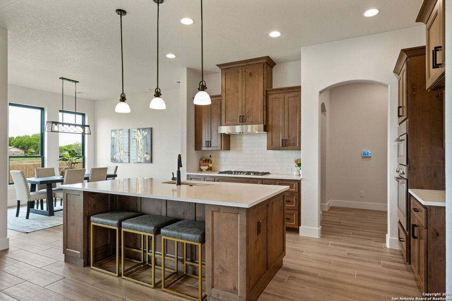 Furnished interior view inside a new home in , Castroville (Image 17). Furnished interior view inside a new home in , Castroville (Image 17).