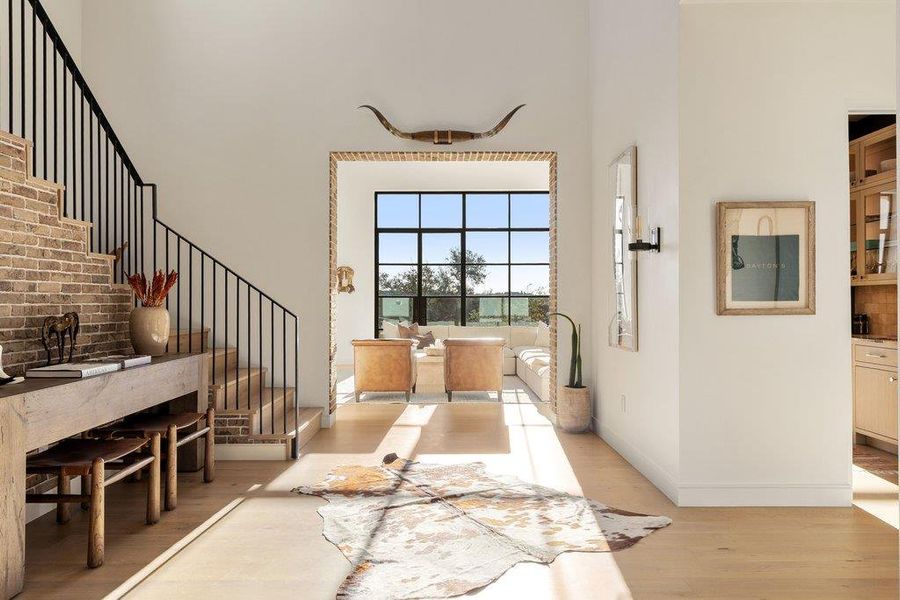 Furnished interior view inside a new home in , Austin (Image 28).