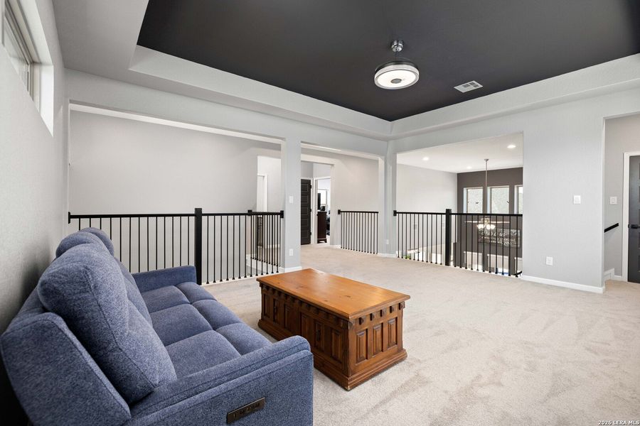 Furnished interior view inside a new home in Kallison Ranch, San Antonio (Image 12).