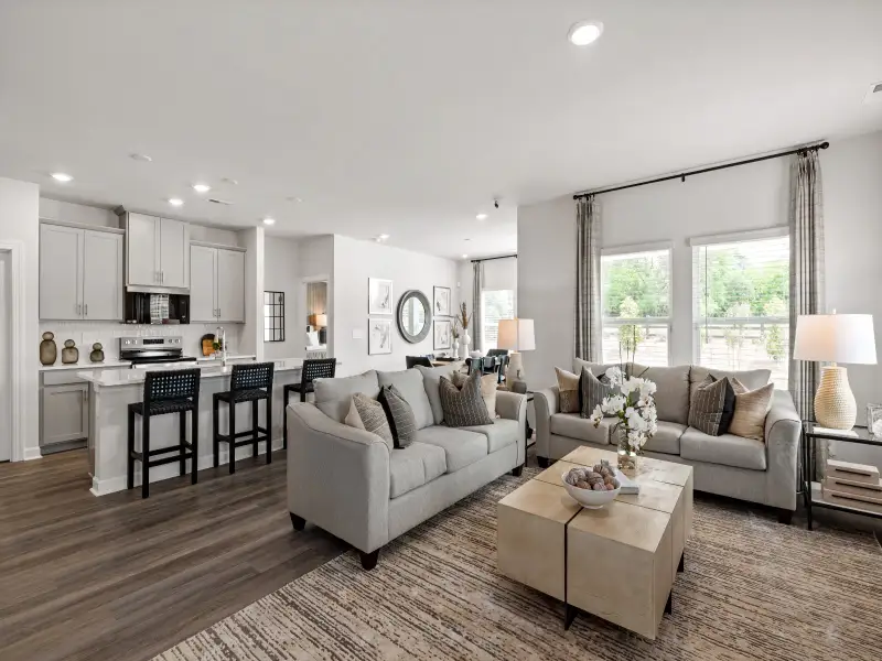 Furnished interior view inside a new home in Oxford Station, Salisbury (Image 5).