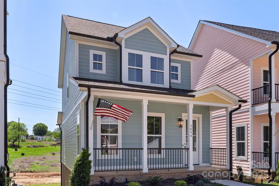 Front exterior of a new home in , Kannapolis, NC, highlighting curb appeal (Image 17).