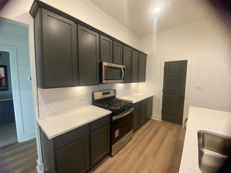 Furnished interior view inside a new home in The Preserve At Country Ridge, Sherman (Image 11).
