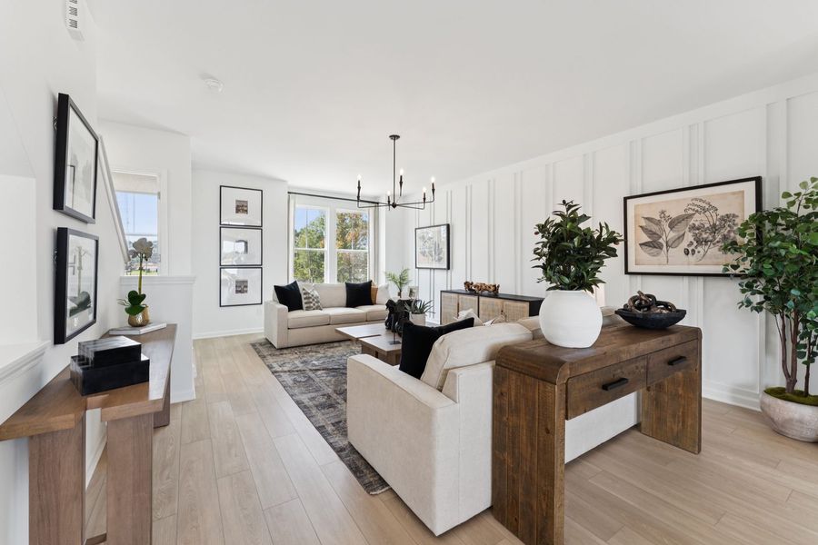 Representative furnished interior of a home built from the The Balfour by Stanley Martin Homes in Haddonstone, Raleigh (Image 14).