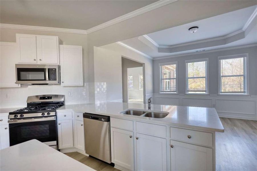 Furnished interior view inside a new home in , Social Circle (Image 12).