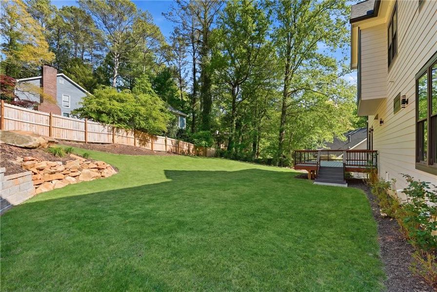 Exterior details and patio area of a home in , Roswell (Image 28).