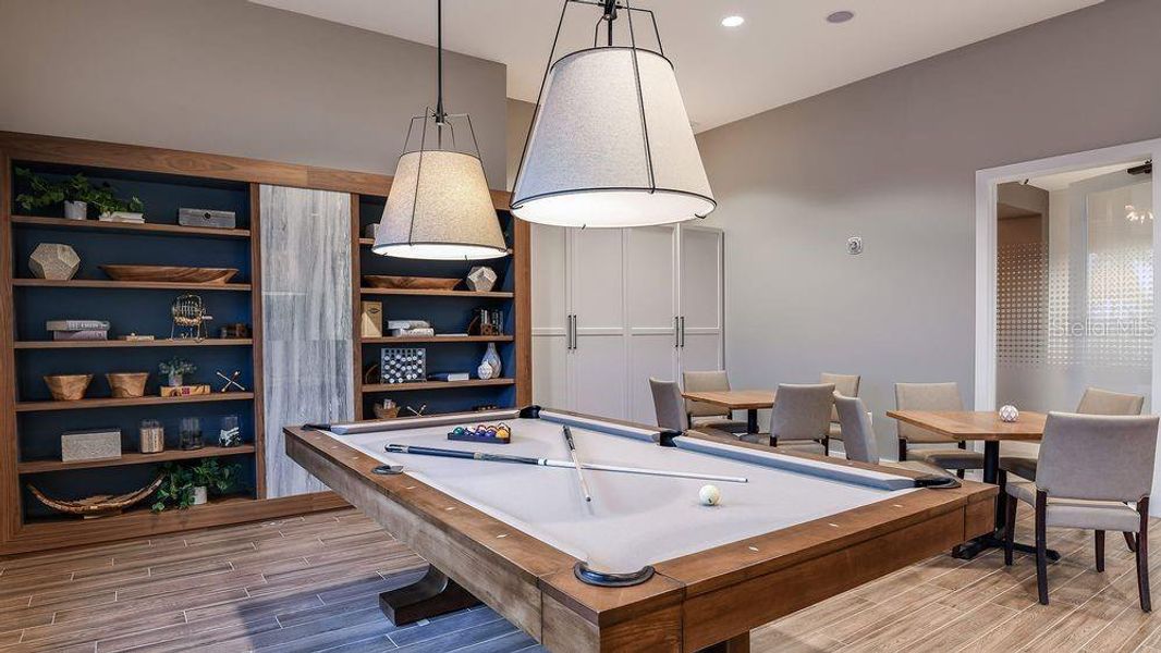 Furnished interior view inside a new home in Esplanade at Wiregrass Ranch, Wesley Chapel (Image 20).