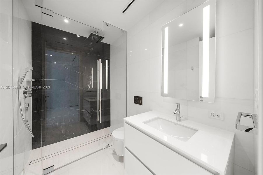 Furnished interior view inside a new home in , Miami (Image 4).