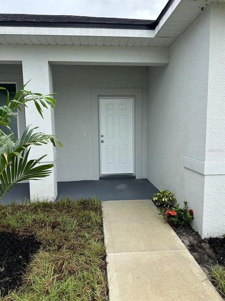Exterior details and patio area of a home in , Palm Bay (Image 21). Exterior details and patio area of a home in , Palm Bay (Image 21).