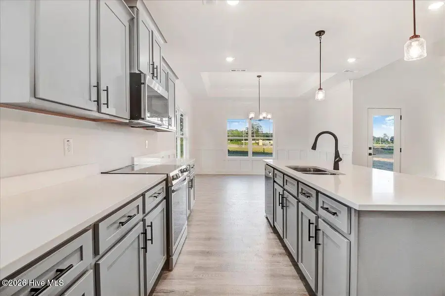 Furnished interior view inside a new home in Wood Creek, Leland (Image 5).