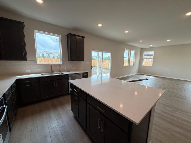 Furnished interior view inside a new home in Berry Creek Highlands, Georgetown (Image 10). Furnished interior view inside a new home in Berry Creek Highlands, Georgetown (Image 10).