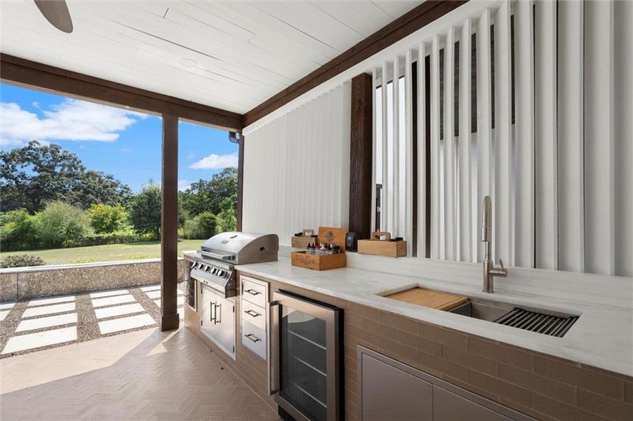 Furnished interior view inside a new home in , Canton (Image 10).
