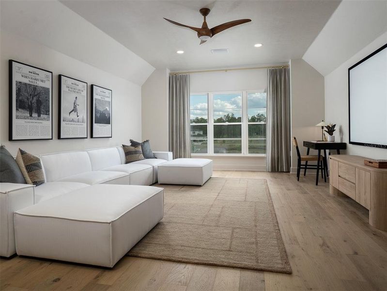 Furnished interior view inside a new home in Laureate Village, Newberry (Image 40). Furnished interior view inside a new home in Laureate Village, Newberry (Image 40).