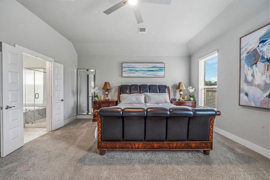 Furnished interior view inside a new home in Morton Creek Ranch, Katy (Image 12).