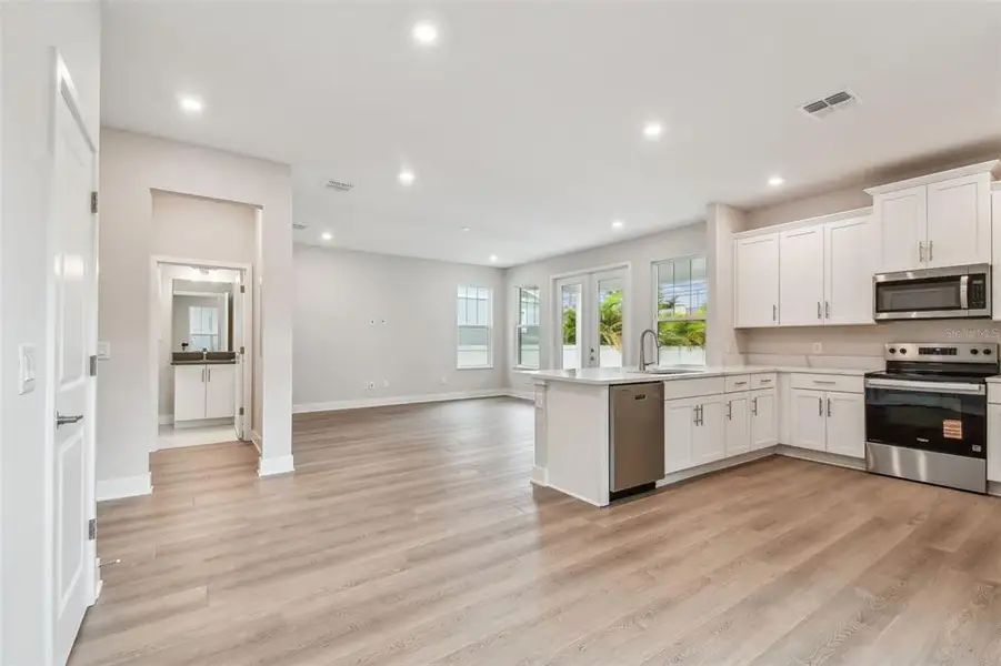 Furnished interior view inside a new home in , St. Petersburg (Image 4). Furnished interior view inside a new home in , St. Petersburg (Image 4).