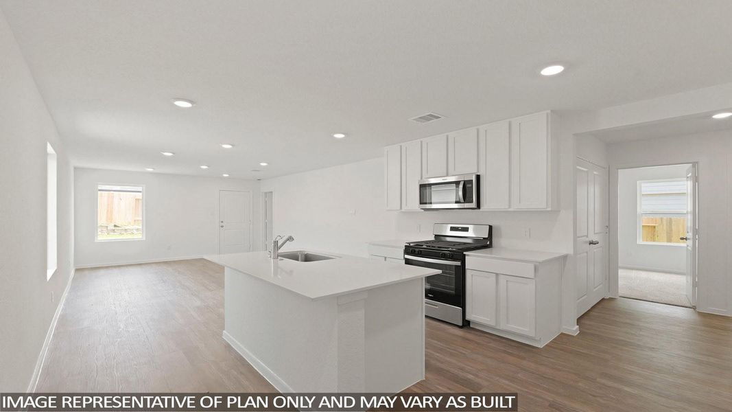 Furnished interior view inside a new home in Sunset Valley, Hockley (Image 5).