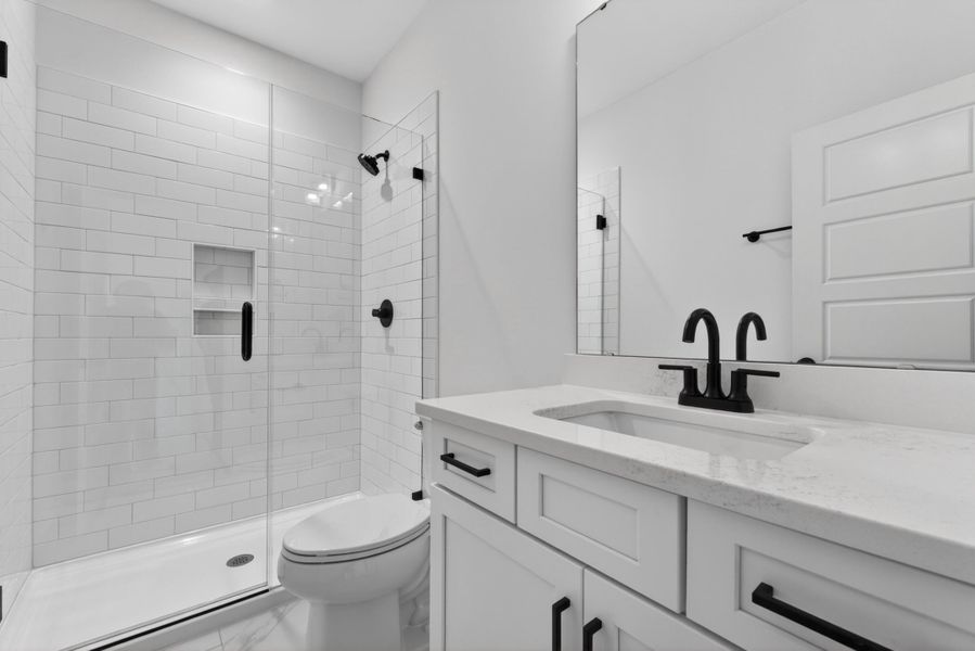 Furnished interior view inside a new home in , Summerville (Image 42).
