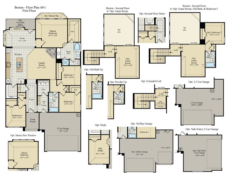 Boston A8-1 Floor Plan