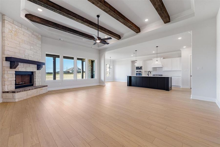 Spacious, unfurnished interior of a new home in Creekview Addition, Van Alstyne (Image 35). Spacious, unfurnished interior of a new home in Creekview Addition, Van Alstyne (Image 35).