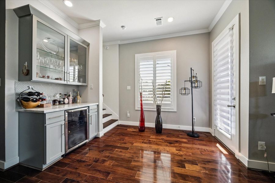 Furnished interior view inside a new home in , Houston (Image 11). Furnished interior view inside a new home in , Houston (Image 11).