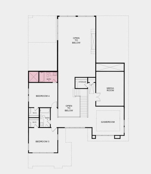 Additional highlights include: Additional bathroom and freestanding soaking tub.