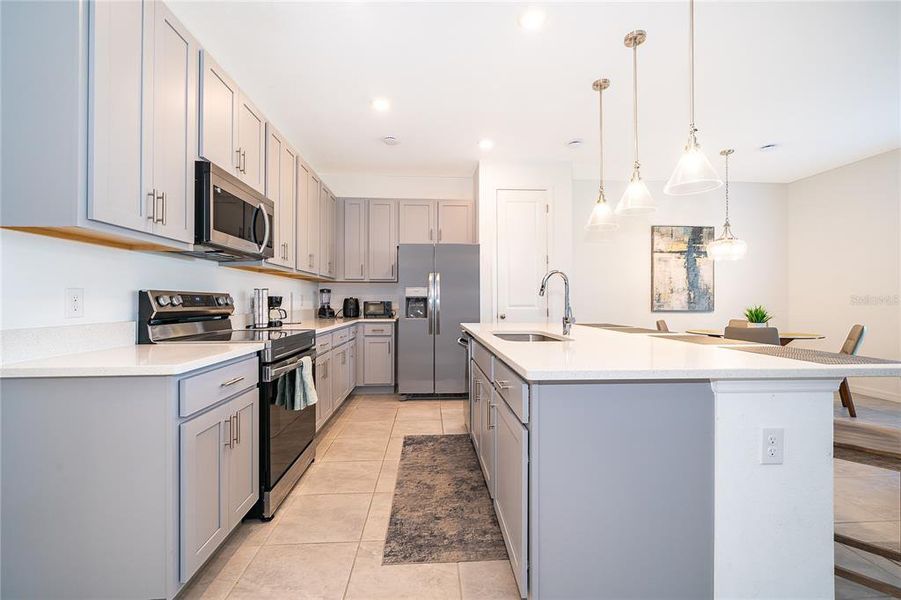 Furnished interior view inside a new home in , Davenport (Image 6).