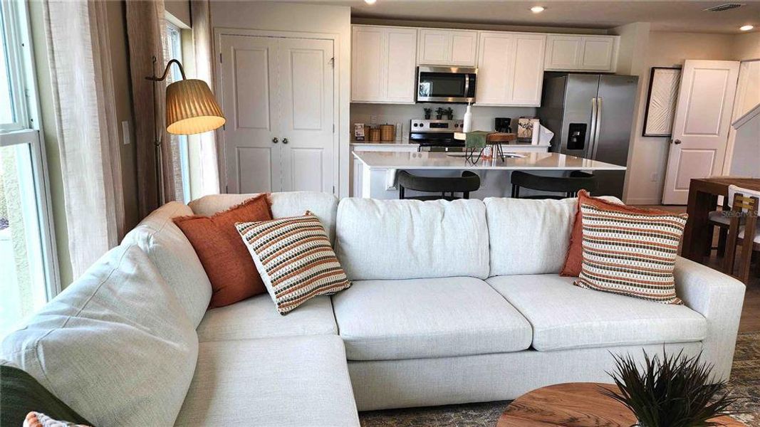 Furnished interior view inside a new home in Vineland Reserve, Osteen (Image 11).
