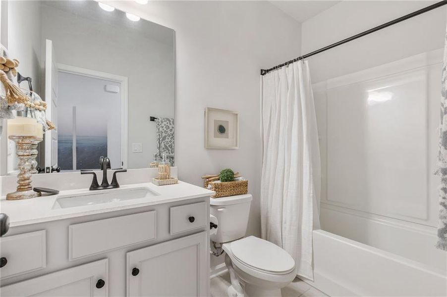 Furnished interior view inside a new home in , Auburn (Image 7).