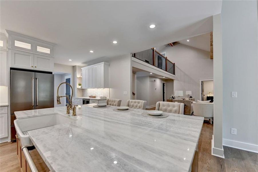 Furnished interior view inside a new home in , Atlanta (Image 41).