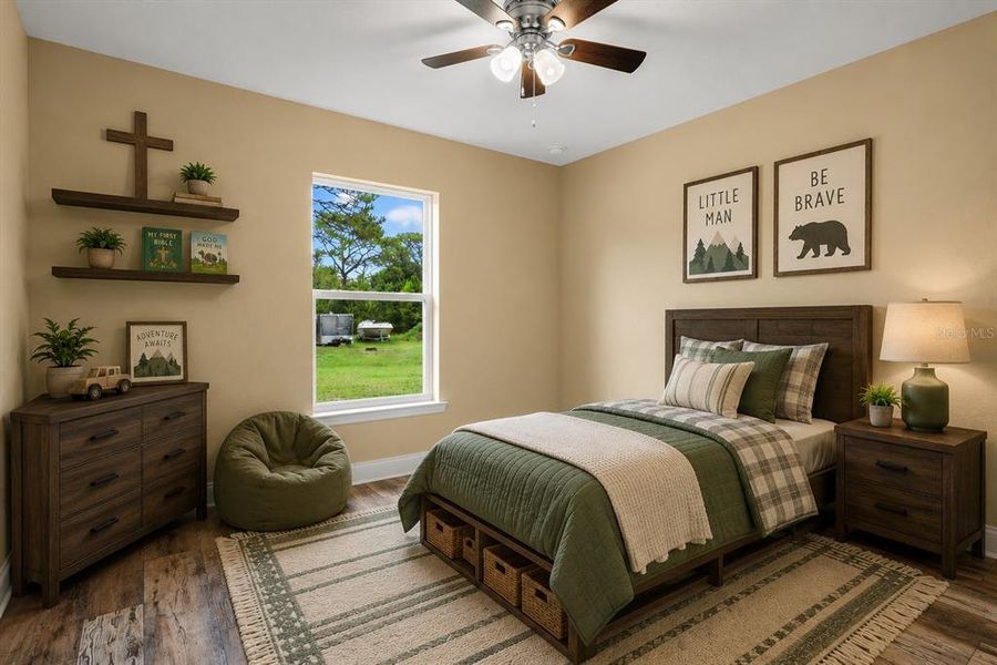 Furnished interior view inside a new home in , Haines City (Image 13).
