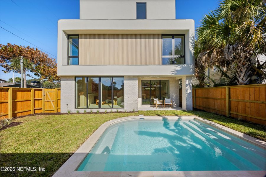 Exterior details and patio area of a home in , Atlantic Beach (Image 31).