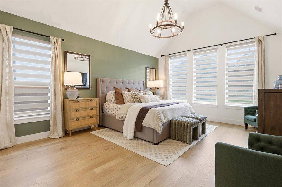 Spacious Primary Bedroom