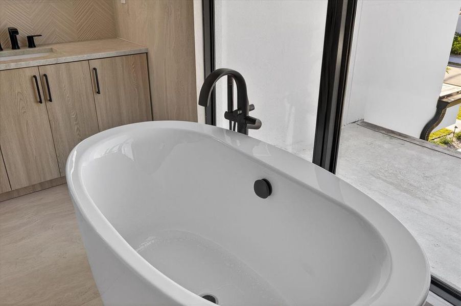 Close-up of interior finishes inside a home in , Tampa (Image 23).