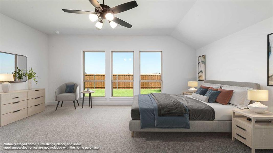 Furnished interior view inside a new home in Mosaic 50', Celina (Image 11). Furnished interior view inside a new home in Mosaic 50', Celina (Image 11).