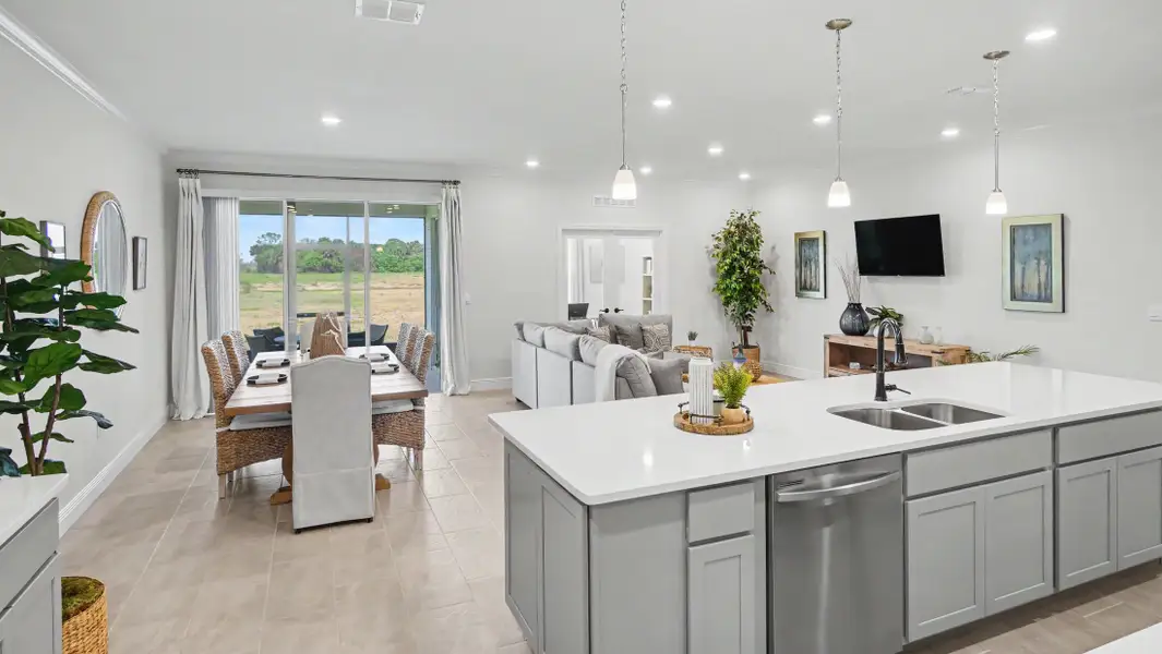 Representative furnished interior of a home built from the Drexel by Maronda Homes in Coastal Communities, Edgewater (Image 12).