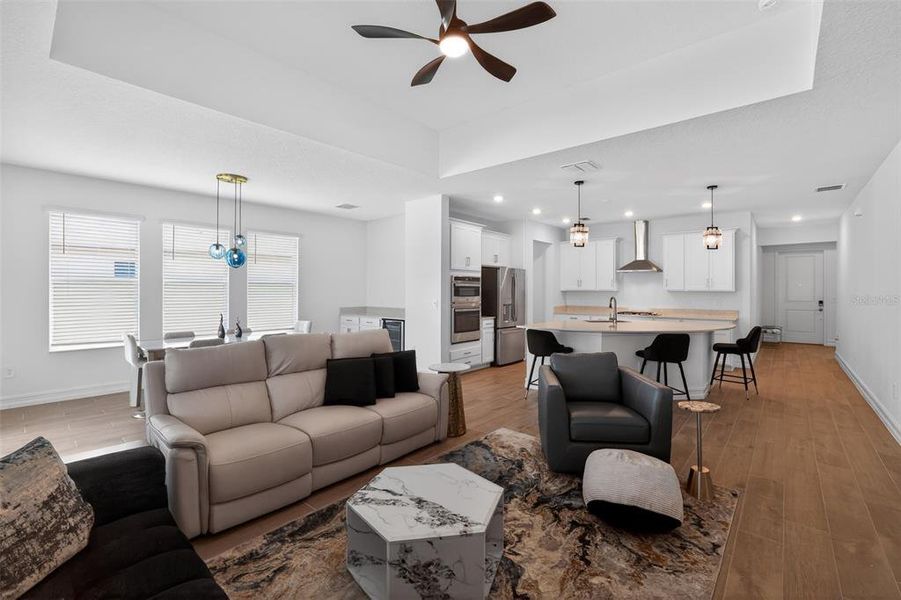 Furnished interior view inside a new home in Stonegate Preserve, Palmetto (Image 27).