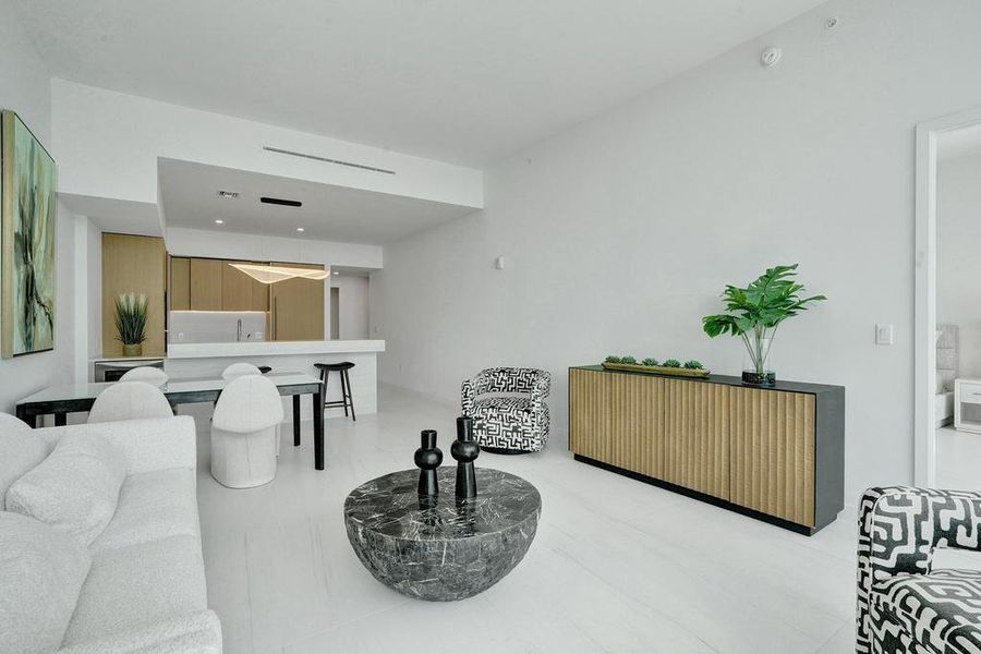 Furnished interior view inside a new home in Casamar, Pompano Beach (Image 25).