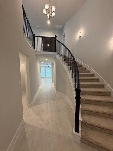 Spacious, unfurnished interior of a new home in Barton Creek Ranch, Conroe (Image 2). Spacious, unfurnished interior of a new home in Barton Creek Ranch, Conroe (Image 2).