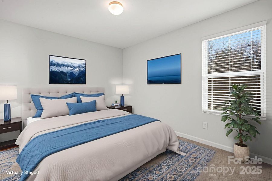 Furnished interior view inside a new home in Martha's Ridge, Statesville (Image 15). Furnished interior view inside a new home in Martha's Ridge, Statesville (Image 15).