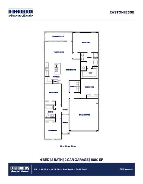 2D floor plan layout of this home in Sunterra Lakes, Katy, TX (Image 2). 2D floor plan layout of this home in Sunterra Lakes, Katy, TX (Image 2).