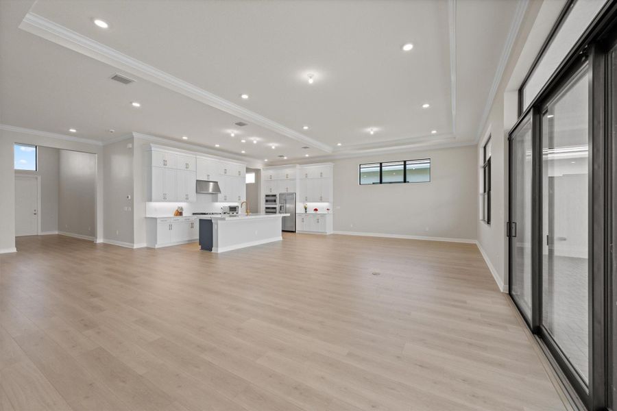 Spacious, unfurnished interior of a new home in Cresswind Palm Beach at Westlake, Westlake (Image 23). Spacious, unfurnished interior of a new home in Cresswind Palm Beach at Westlake, Westlake (Image 23).