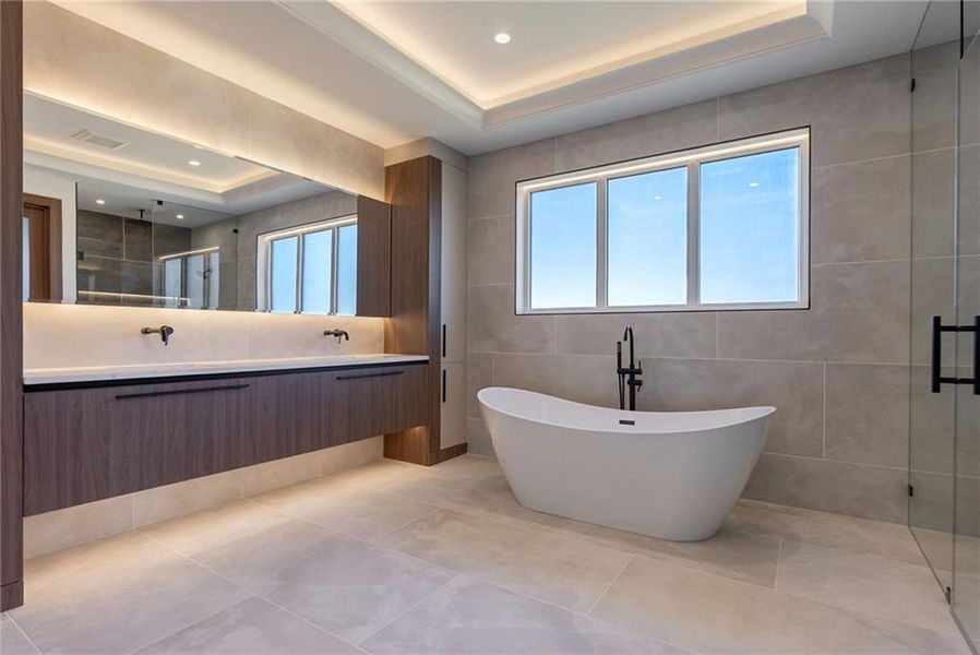 Furnished interior view inside a new home in , Sugar Hill (Image 14).