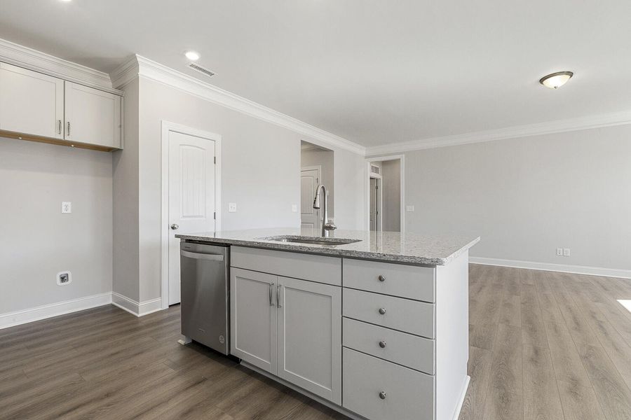 Furnished interior view inside a new home in 1158 Place, Wilson (Image 8).