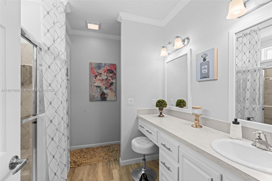 Furnished interior view inside a new home in , Davie (Image 9).