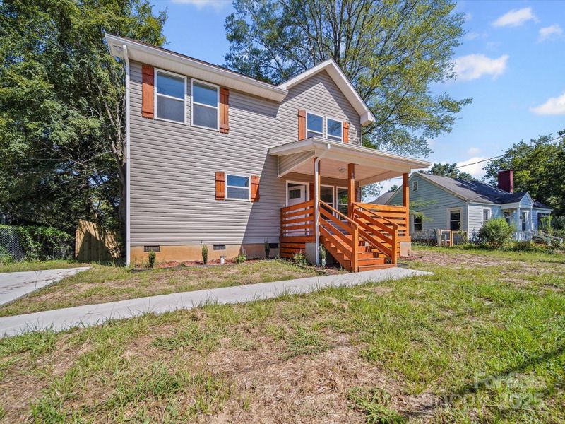 Front exterior of a new home in , Chester, SC, highlighting curb appeal (Image 16).